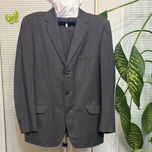 Elegant Charcoal Men's Suit
